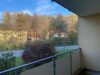 ländliche 3-Raumwohnung mit Balkon und Gäste-WC in Bernstadt! - Balkonblick auf Herbstlandschaft