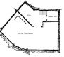sonnige Maisonette - 2- Raumwohnung im Dachgeschoss mit Fahrstuhl ! - Grundriss unten