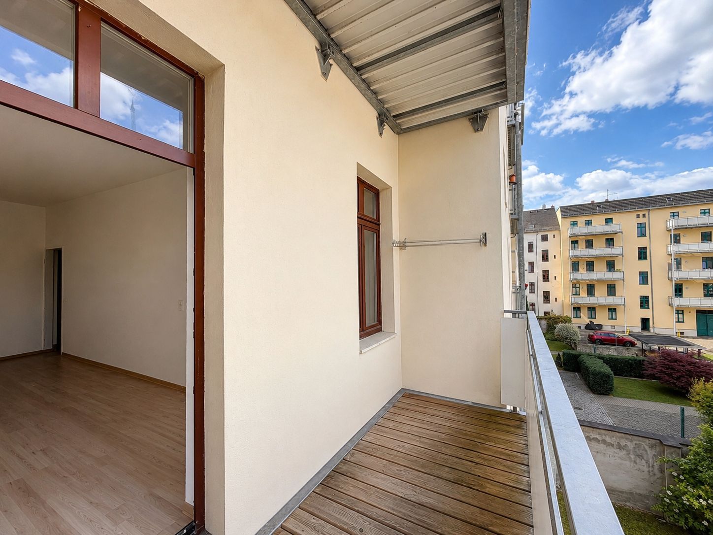 gemütliche 2-Raumwohnung in zentraler Innenstadtlage mit hofseitigem Balkon! 02826 Görlitz, Etagenwohnung
