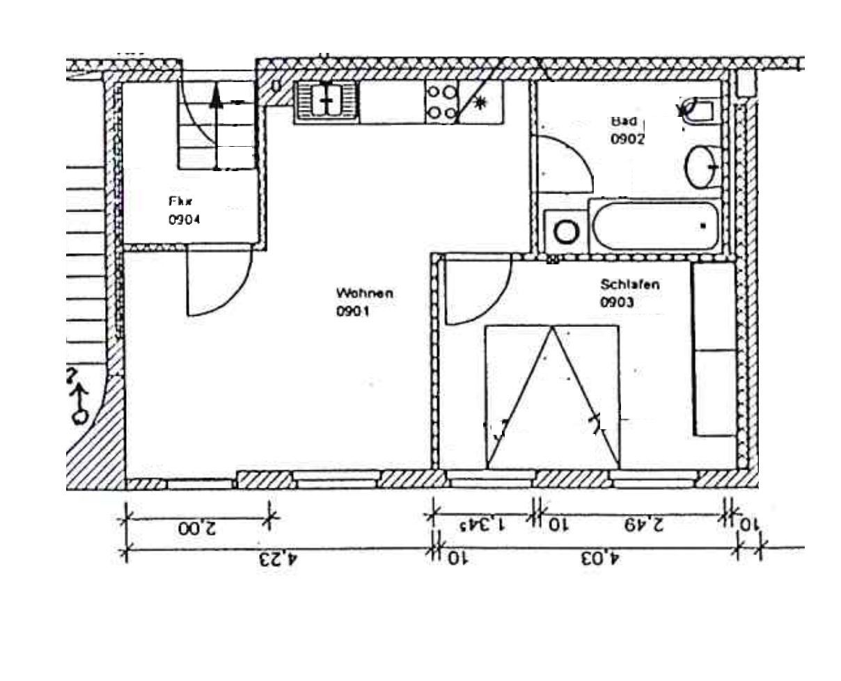 – vorreserviert – kleine 2- RWE im Dachgeschoss im Zentrum von Görlitz! - Foto 4