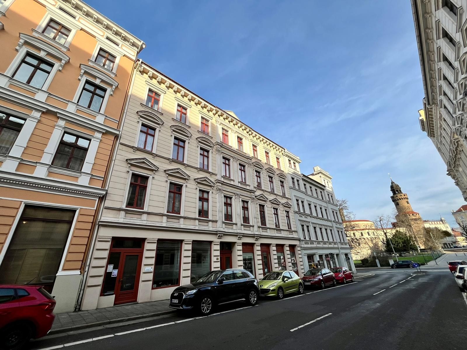 geräumige 3- Raumwohnung mit Balkon, Fahrstuhl & Stellplatz am Görlitzer Theater ! 02826 Görlitz, Etagenwohnung