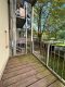 kleine 2- Raumwohnung mit Balkon im Erdgeschoss der Görlitzer Südstadt! - Balkon Erdgeschoss mit Gartenblick