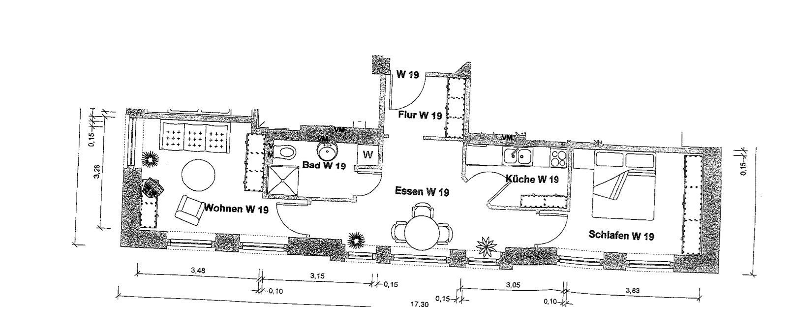 Betreutes Wohnen! helle 2- Raumwohnung mit Esszimmer im Zentrum von Görlitz! - Photo 5