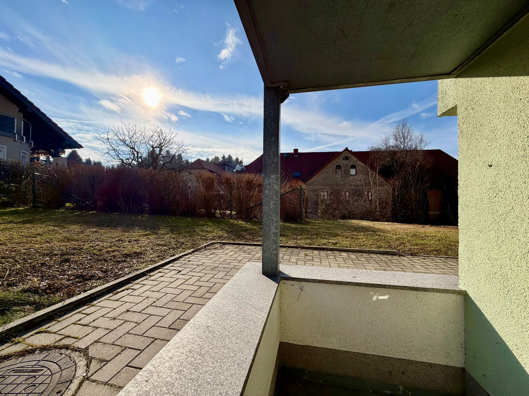 kleine 1- Raumwohnung mit Balkon auf dem Land / Girbigsdorf ! 02829 Schöpstal, Souterrainwohnung