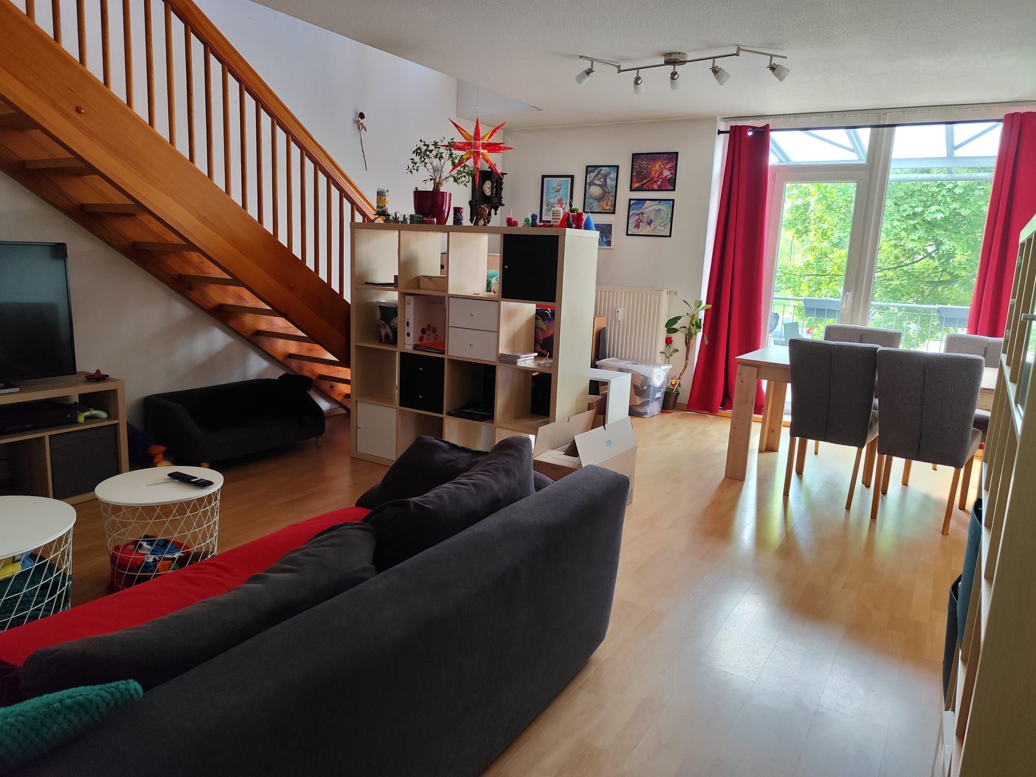 ländliche 3- Raum-Maisonettewohnung mit Balkon und Stellplatz in Reichenbach – Einbauküche möglich ! 02894 Reichenbach/Oberlausitz, Maisonettewohnung