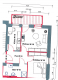 Betreutes Wohnen ! 2- Raumwohnung mit Balkon im Stadtzentrum ! - Grundriss