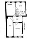 ruhige kleine 3- Raumwohnung im Hinterhaus! - Grundriss