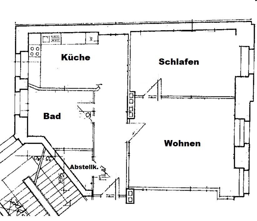 große 2- Raumwohnung im Zentrum von Görlitz ! - Foto 1