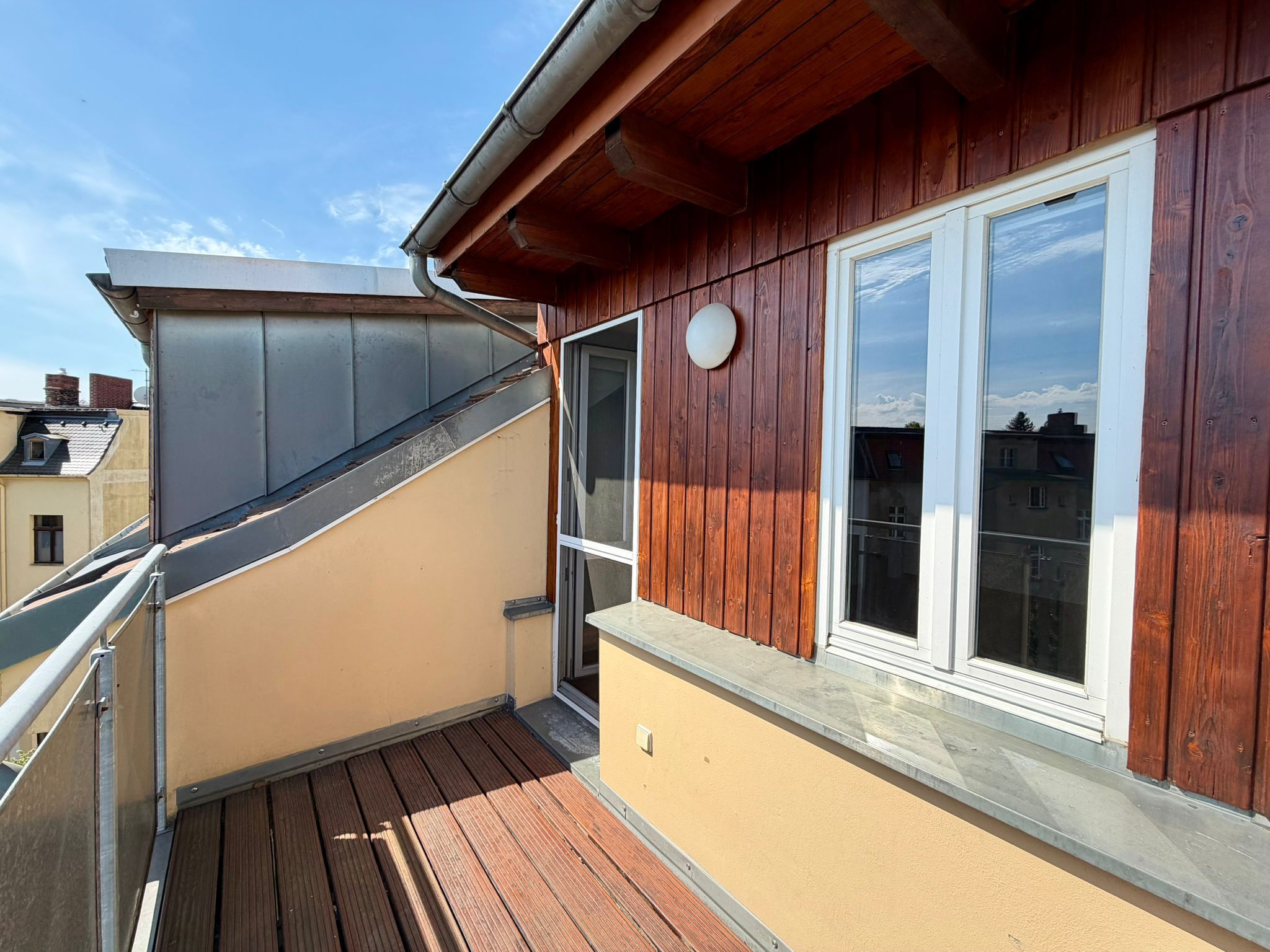 gemütliche 3- Raumwohnung mit Einbauküche und Balkon im Dachgeschoss ! 02826 Görlitz, Dachgeschosswohnung