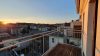 zentrale 2- Raumwohnung mit Balkon im Dachgeschoss - Balkon mit Stadtblick