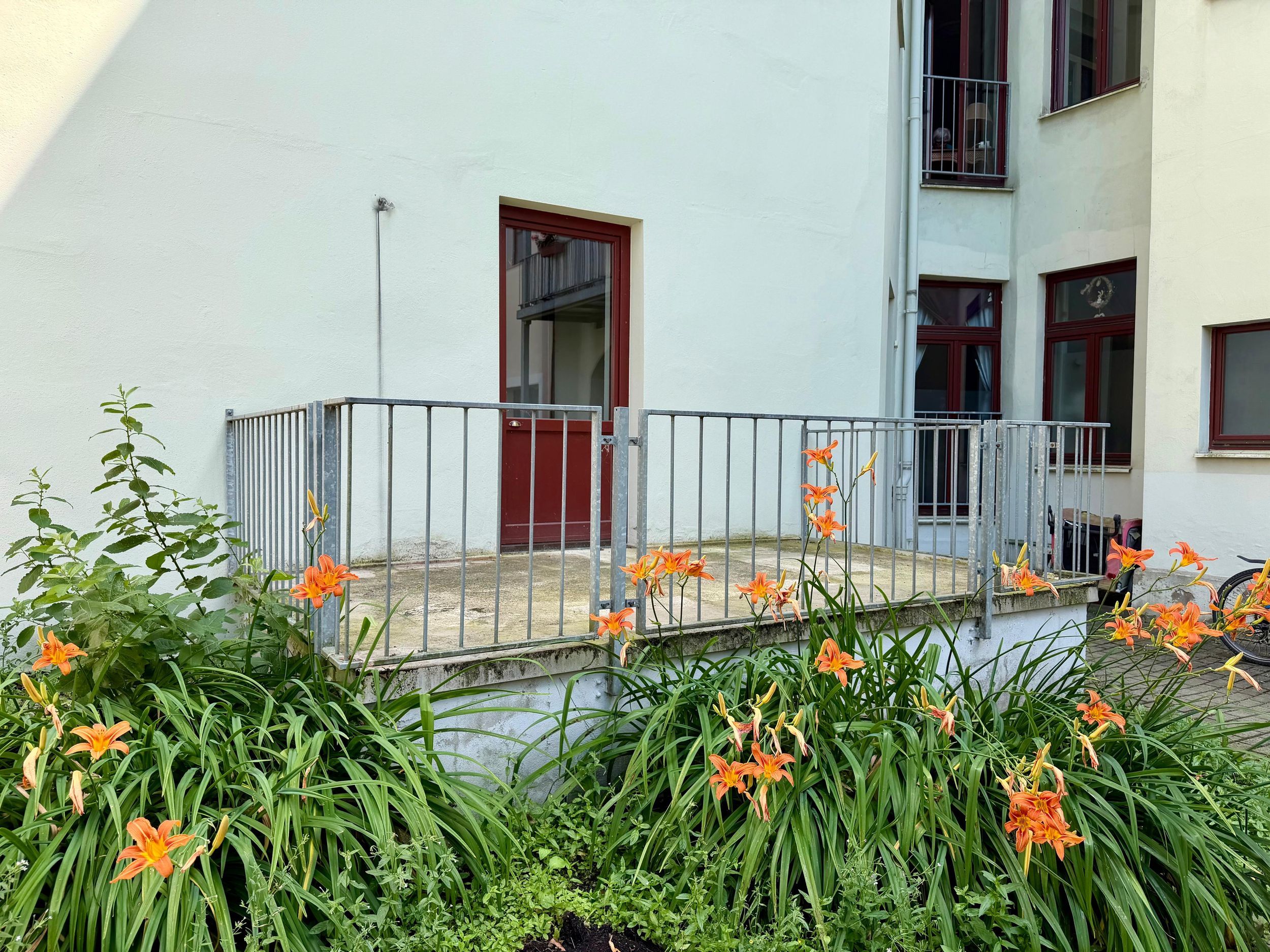 ruhige 2- Raumwohnung – Maisonette – im Erdgeschoss mit Terrasse und Gartenblick ! 02826 Görlitz, Erdgeschosswohnung