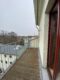 attraktive 2-Raum-Dachgeschosswohnung mit Balkon in Stadtparknähe! - Dachterrasse mit Stadtblick
