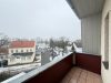 neu sanierte 5- RWE mit Balkon, 2x Bad und Stellplatz in Rauschwalde ! - Balkonblick im Winter