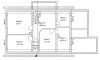 Wohnen im Grünen - Einfamilienhaus mit 5 Ferienwohnungen - EFH Grundriss DG