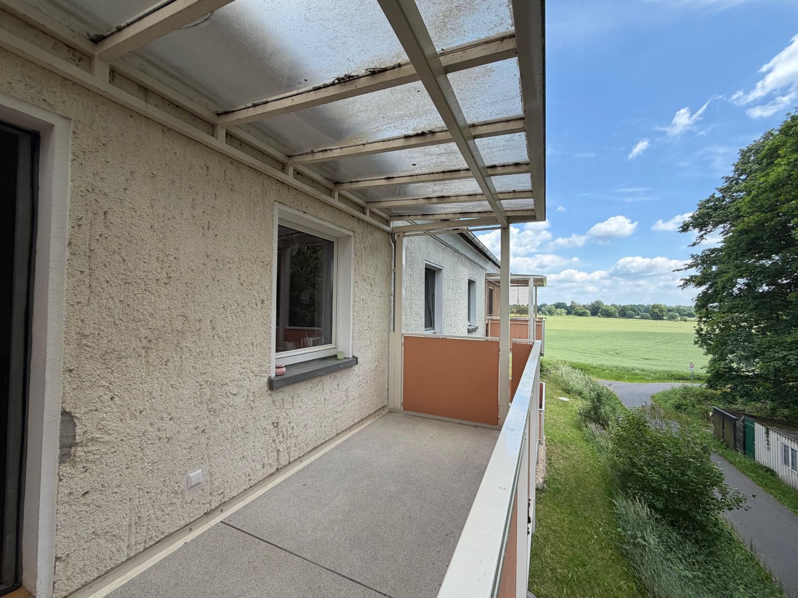Ländliche 3-Raumwohnung mit Balkon in Ludwigsdorf 02828 Görlitz, Etagenwohnung